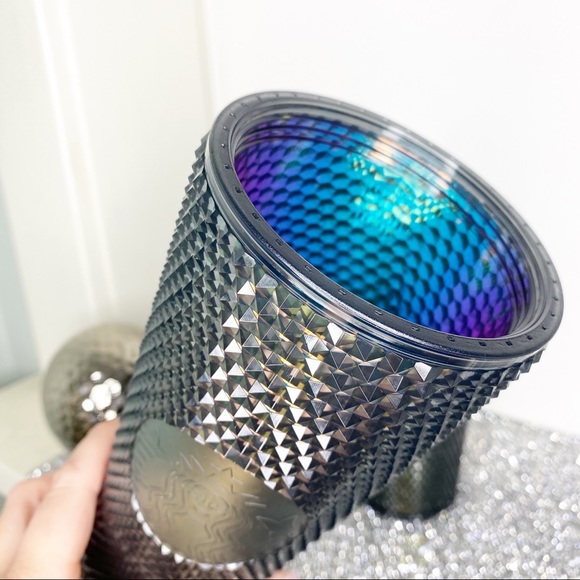 Starbucks Fall Black Studded Iridescent Tumbler - Picture 5 of 6